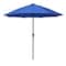 California Umbrella 9' Bronze Aluminum Market Patio Umbrella, Olefin Royal Blue 194061337356 - alternate 1